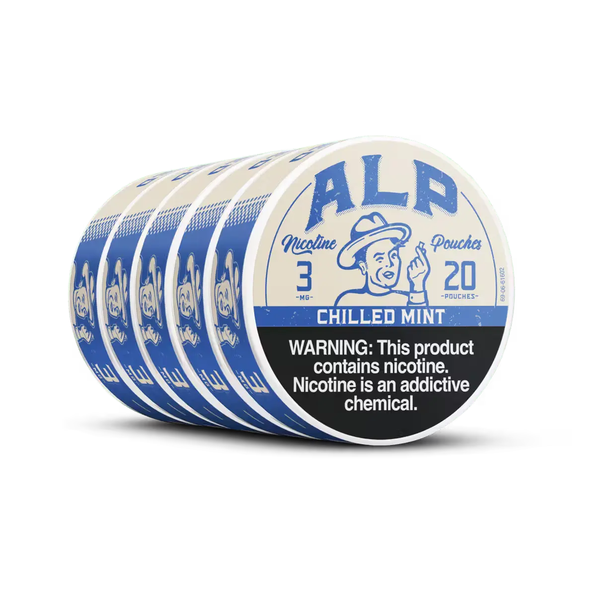 ALP Chilled Mint Nicotine Pouches