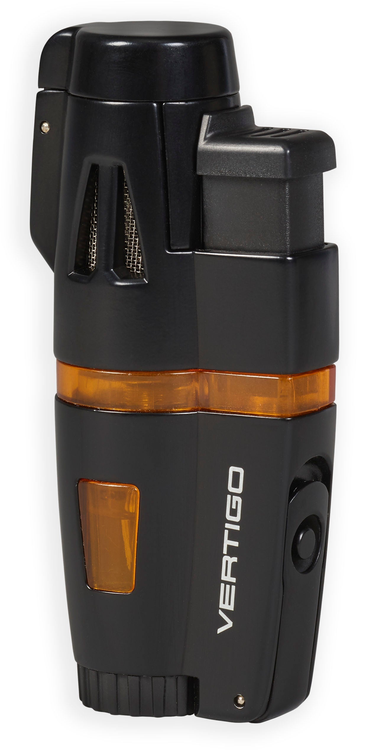Vertigo Crusher Triple Torch Flame Lighter w/ Cigar Punch