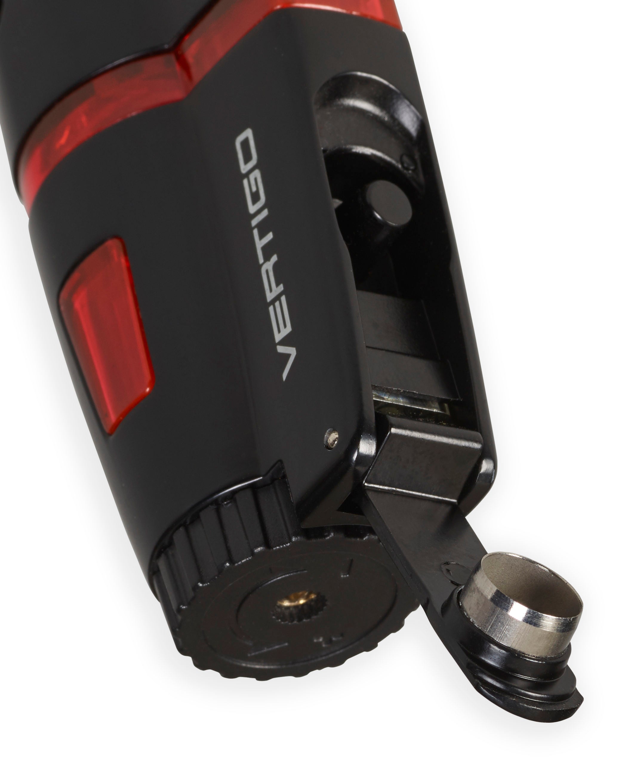 Vertigo Crusher Triple Torch Flame Lighter w/ Cigar Punch