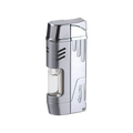 Vector Delta Dual Flame Torch Lighter with Cigar Punch