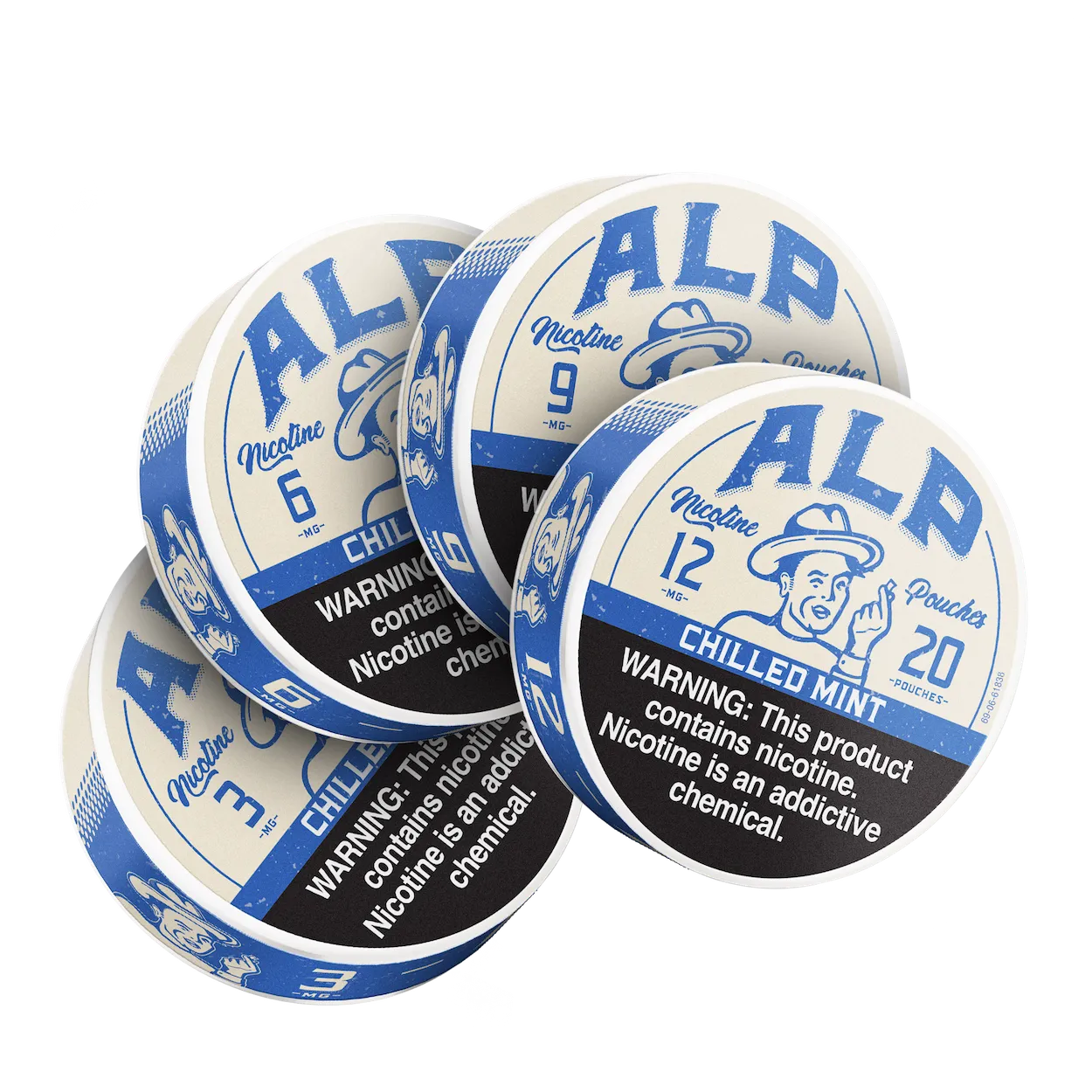 ALP Chilled Mint Nicotine Pouches