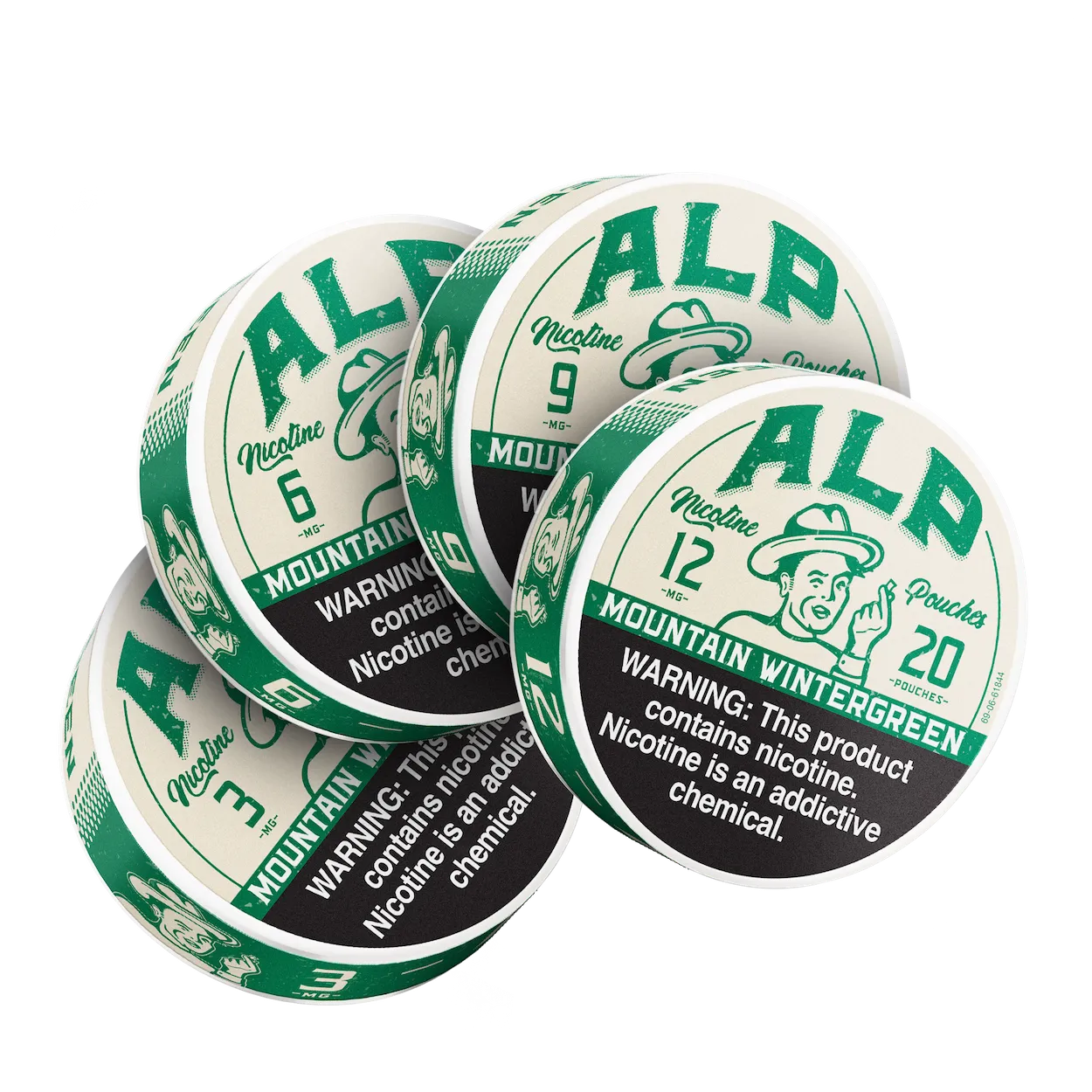 ALP Mountain Wintergreen Nicotine Pouches