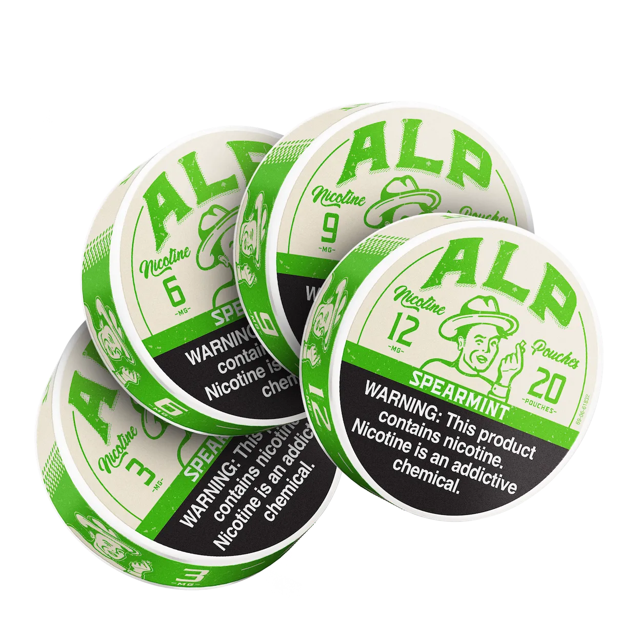ALP Spearmint Nicotine Pouches