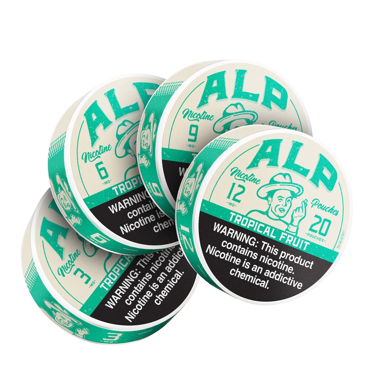ALP Tropical Fruit Nicotine Pouches