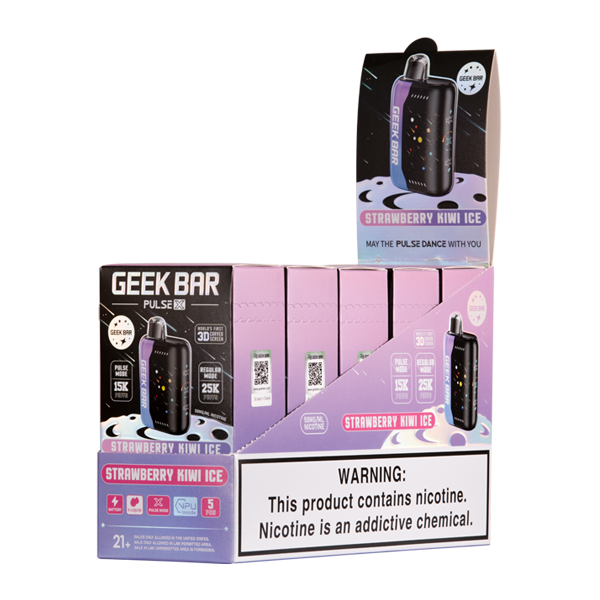 Geek Bar X Strawberry Kiwi Ice 25K