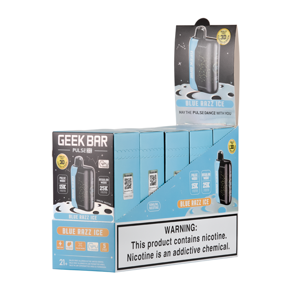 Blue Razz Ice Geek Bar Pulse X 25k