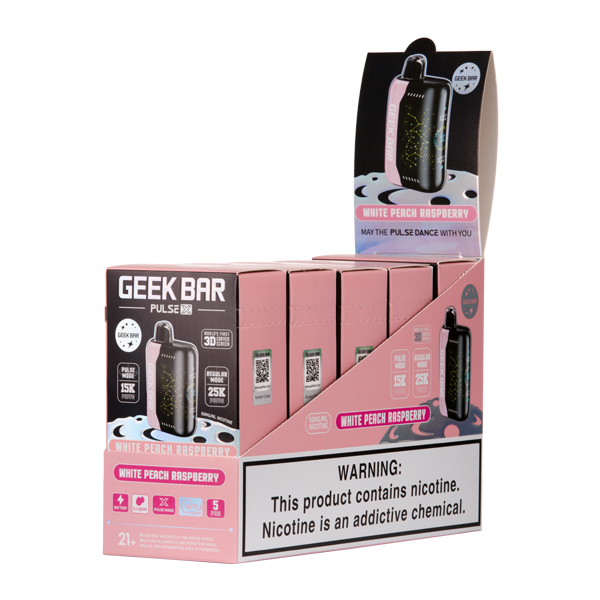 Geek Bar X White Peach Raspberry 25K
