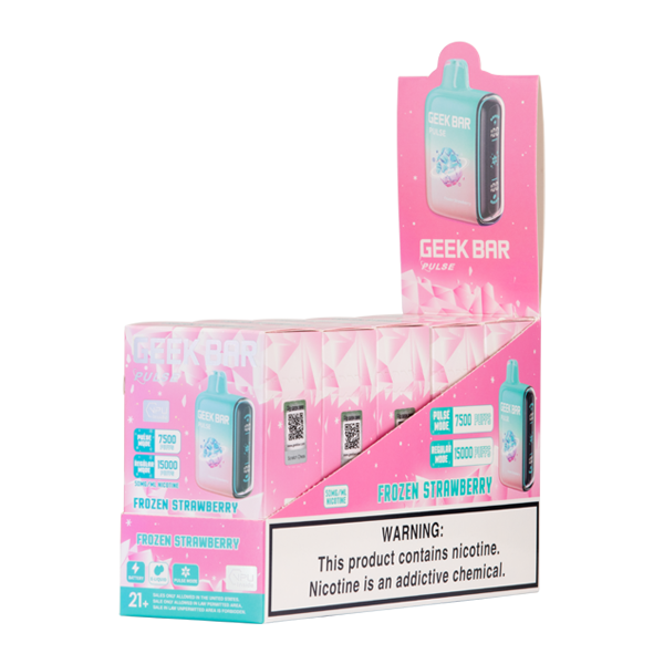 Frozen Strawberry Geek Bar Pulse (Frozen Edition)