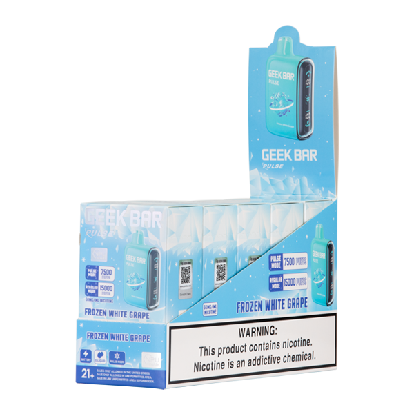 Frozen White Grape Geek Bar Pulse (Frozen Edition)
