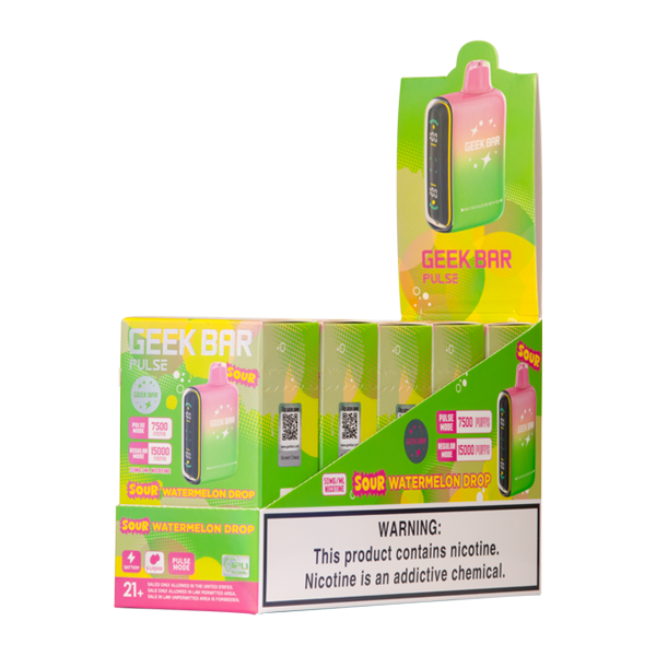 Sour Watermelon Drop Geek Bar Pulse