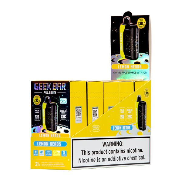 Sour Lemon Geek Bar Pulse X 25k