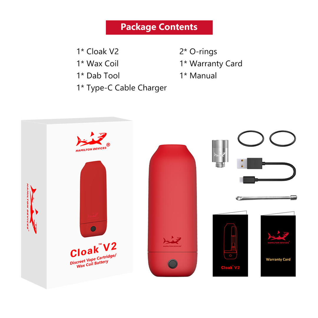 Hamilton Devices Cloak V2 - 510 Vape Battery
