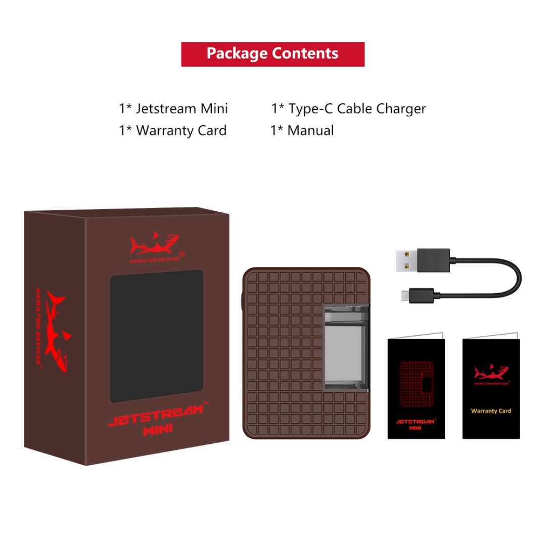 Hamilton Devices Jetstream Mini - Self-Propelling 510 Vape Battery