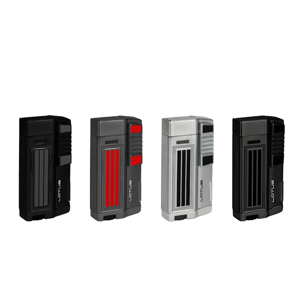 Lotus 55 Droid Double Flame Torch Lighter and Punch Cutter