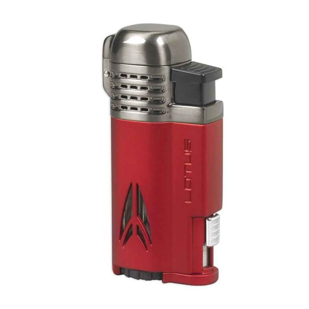 Lotus Lighter Defiant L65 Quad Jet Lighter w/ Cigar Punch