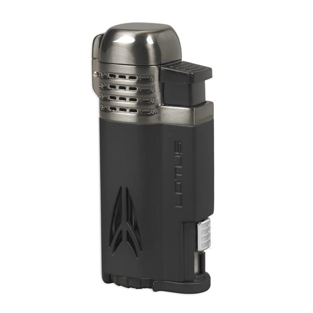 Lotus Lighter Defiant L65 Quad Jet Lighter w/ Cigar Punch