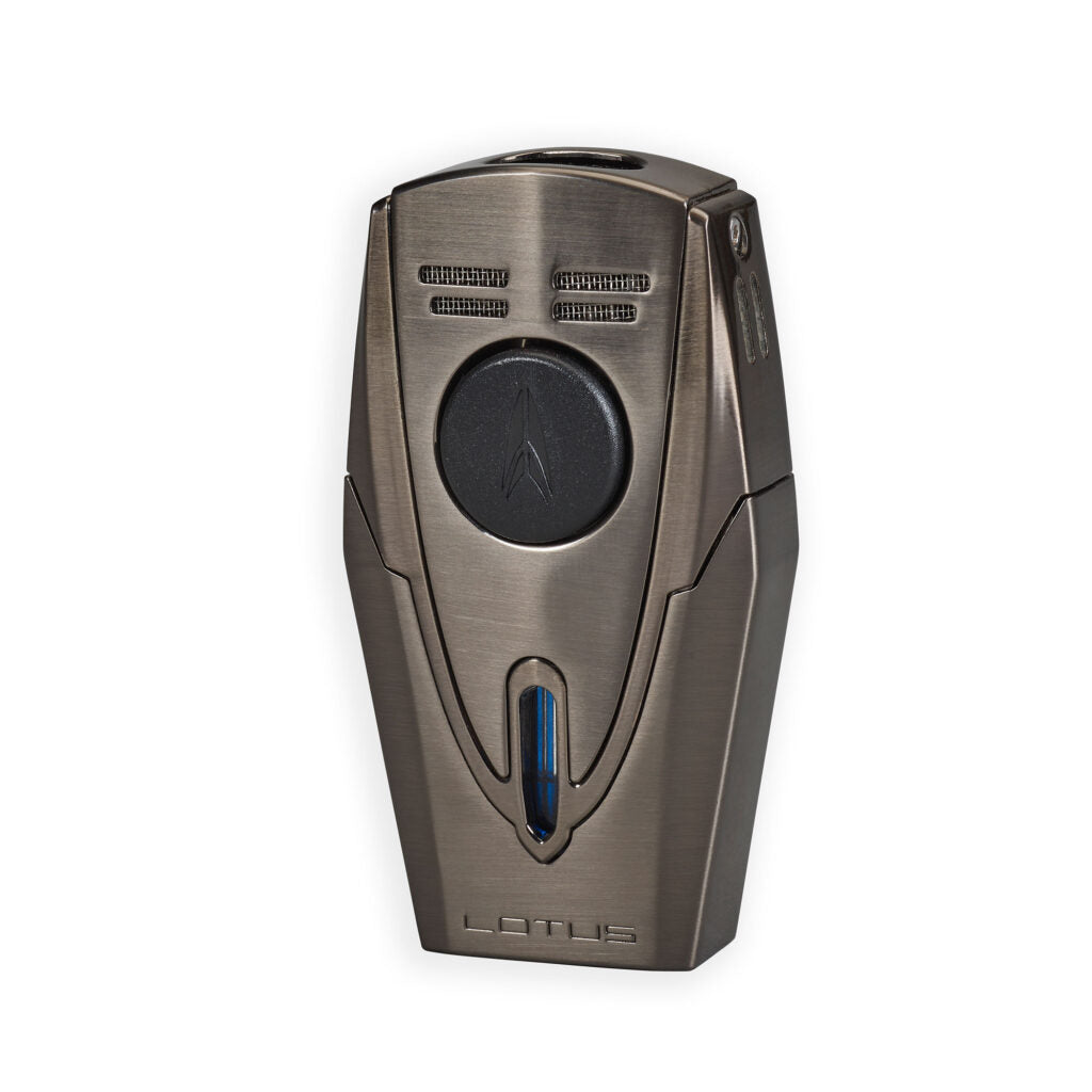 Lotus Fury Twin Point Flame Lighter w/ Punch