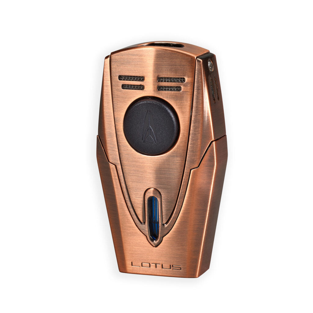 Lotus Fury Twin Point Flame Lighter w/ Punch