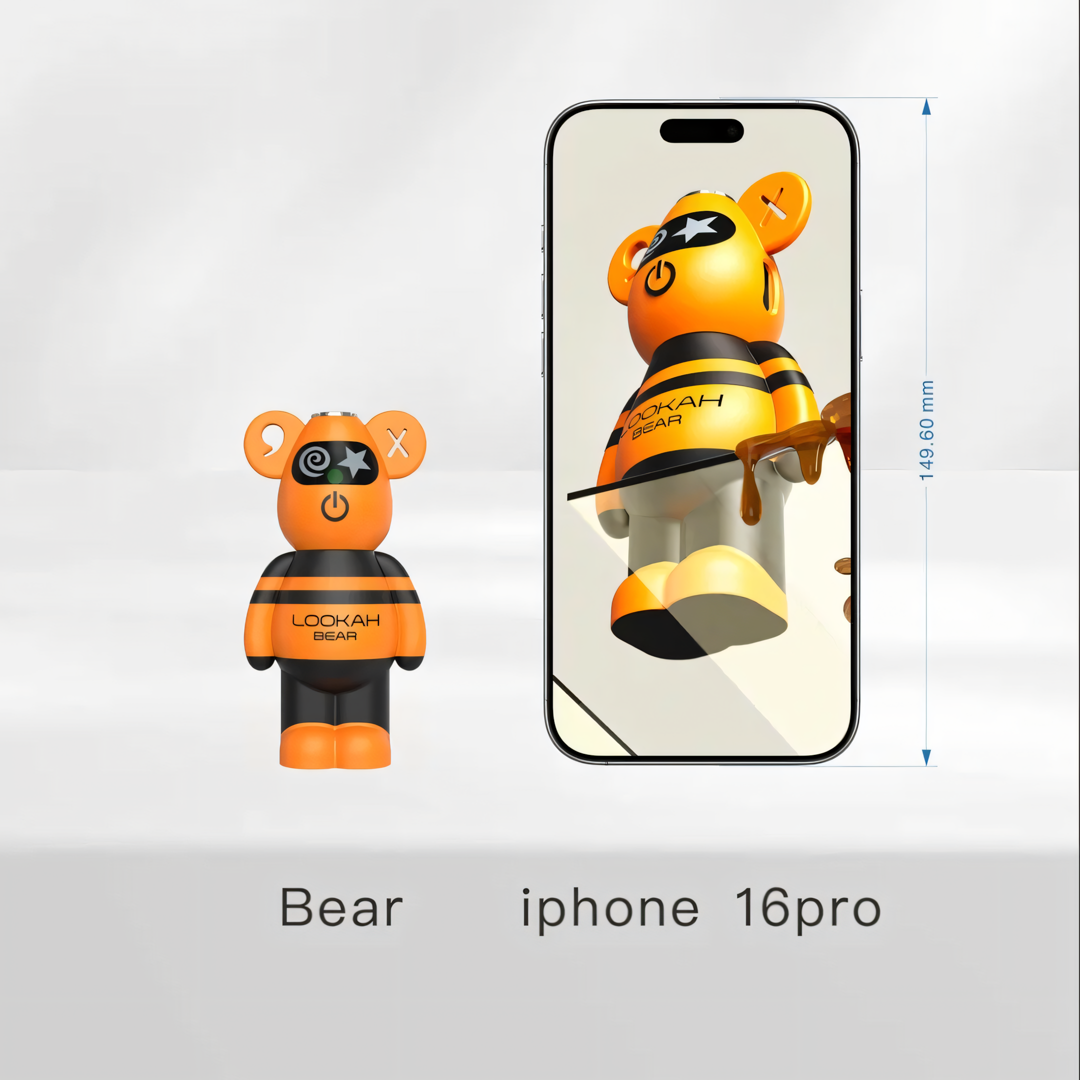 Lookah Bear - 510 Vape Battery