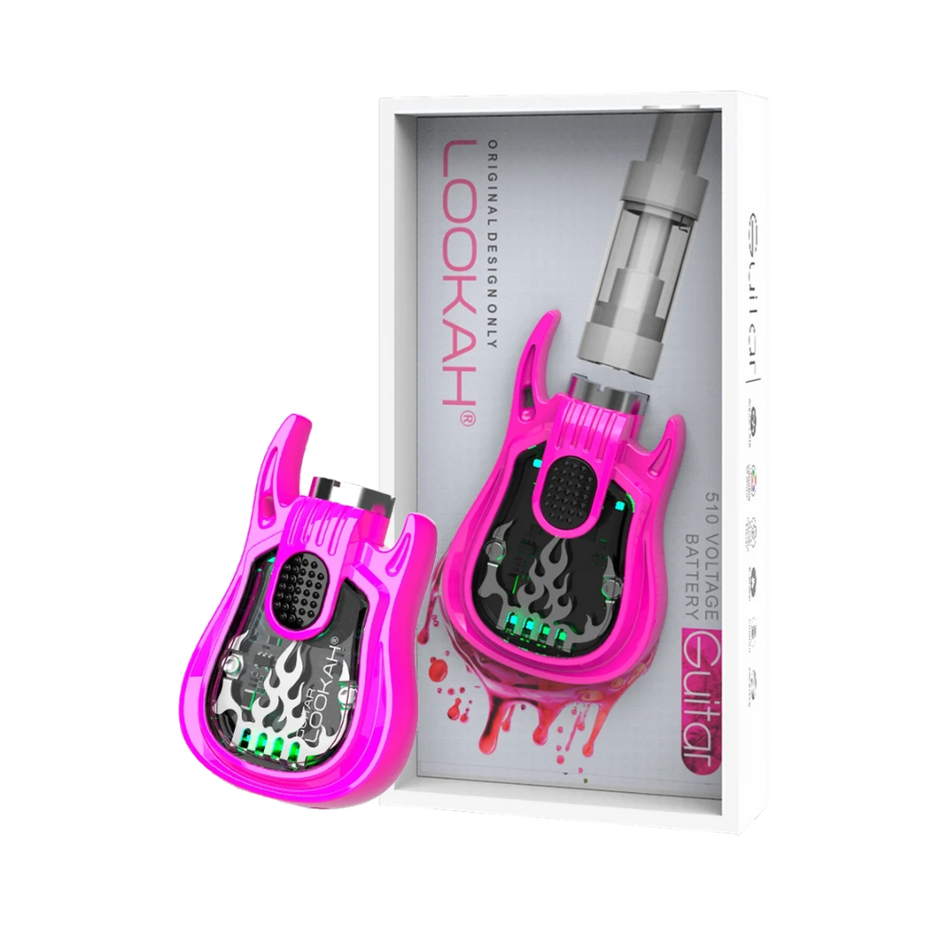 Lookah Guitar - 510 Vape Battery