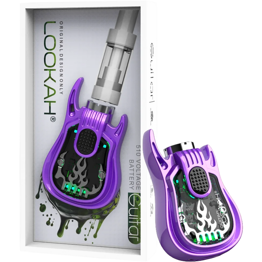 Lookah Guitar - 510 Vape Battery