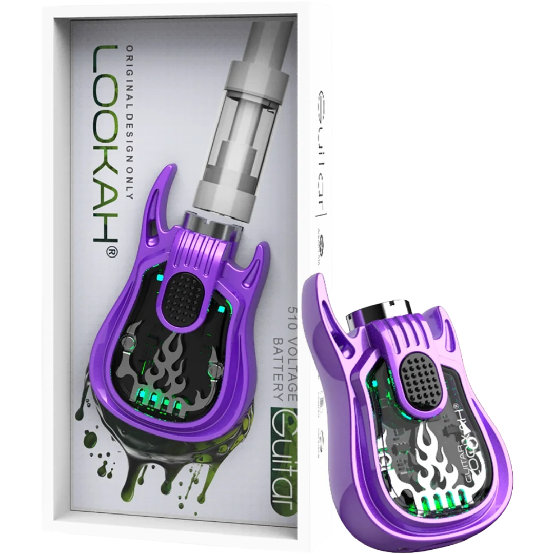 Lookah Guitar - 510 Vape Battery