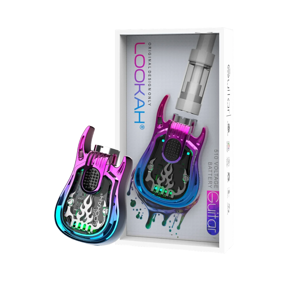 Lookah Guitar - 510 Vape Battery