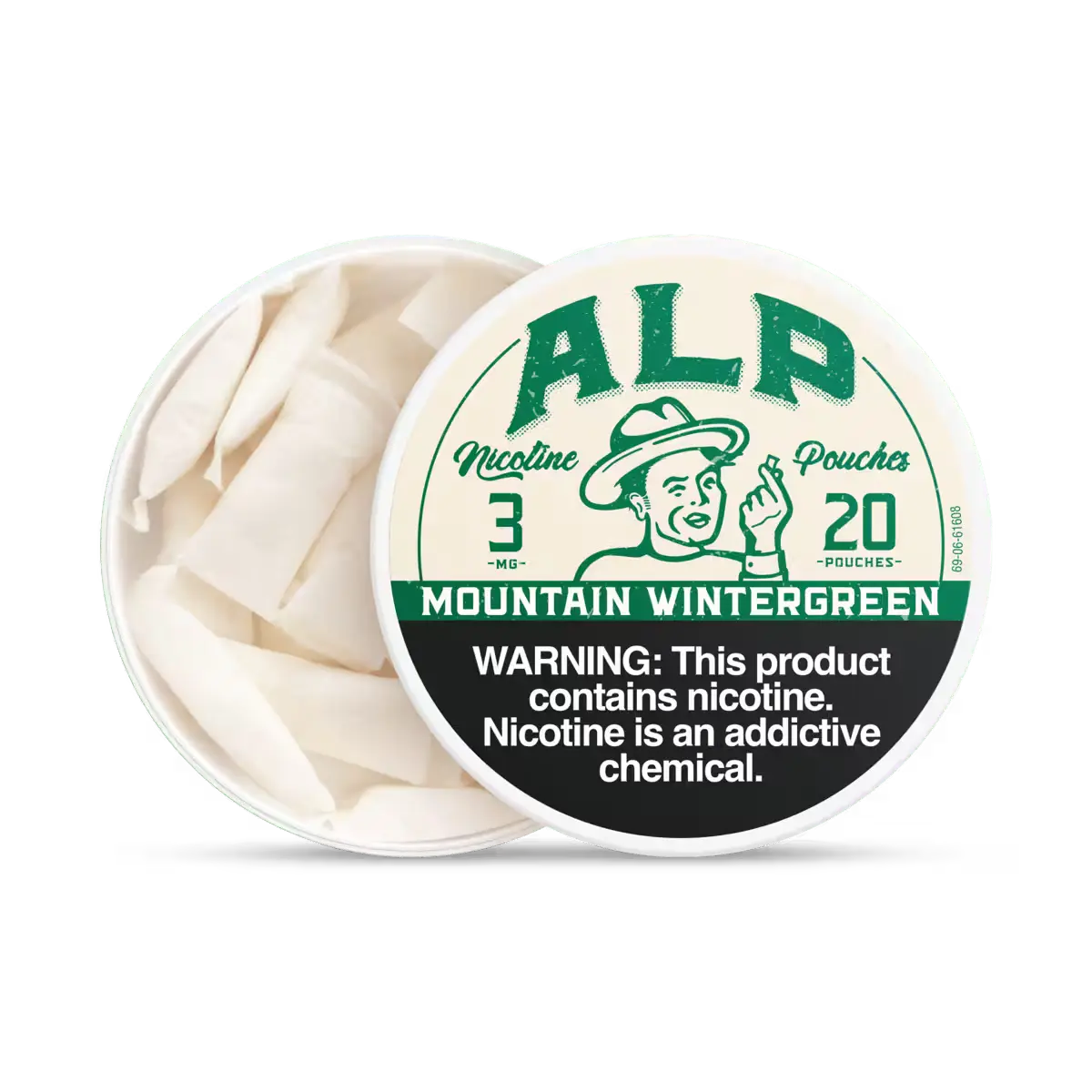 ALP Mountain Wintergreen Nicotine Pouches