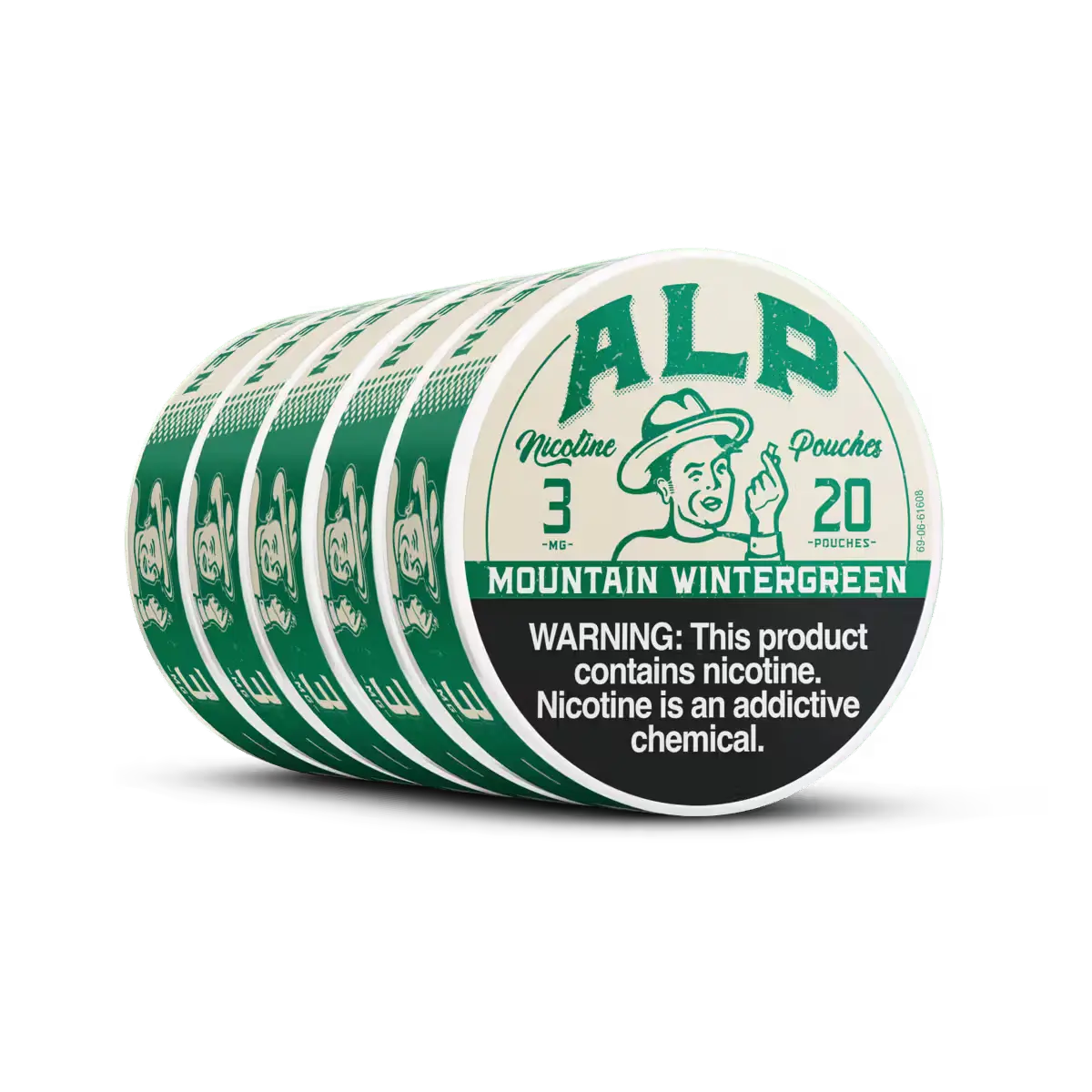 ALP Mountain Wintergreen Nicotine Pouches