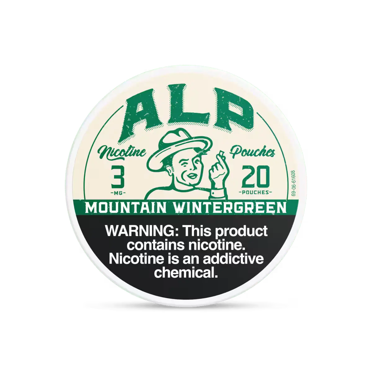 ALP Mountain Wintergreen Nicotine Pouches