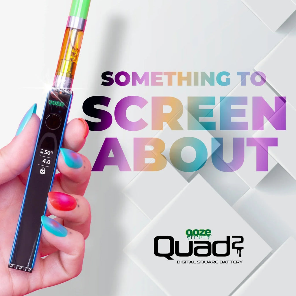 Ooze Quad 2 500mAh Square Vape Battery