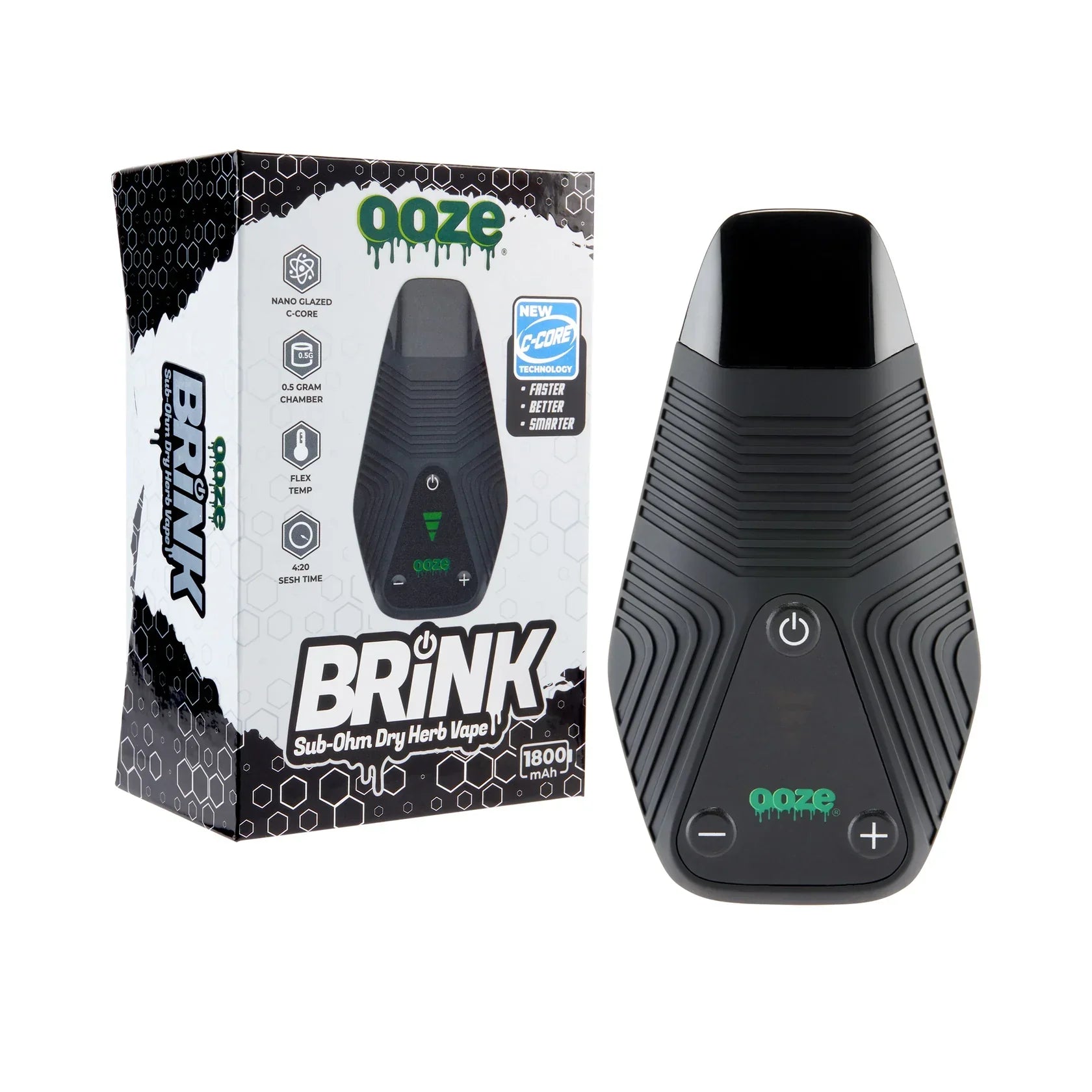 Ooze Brink 1800mAh Dry Herb Vaporizer