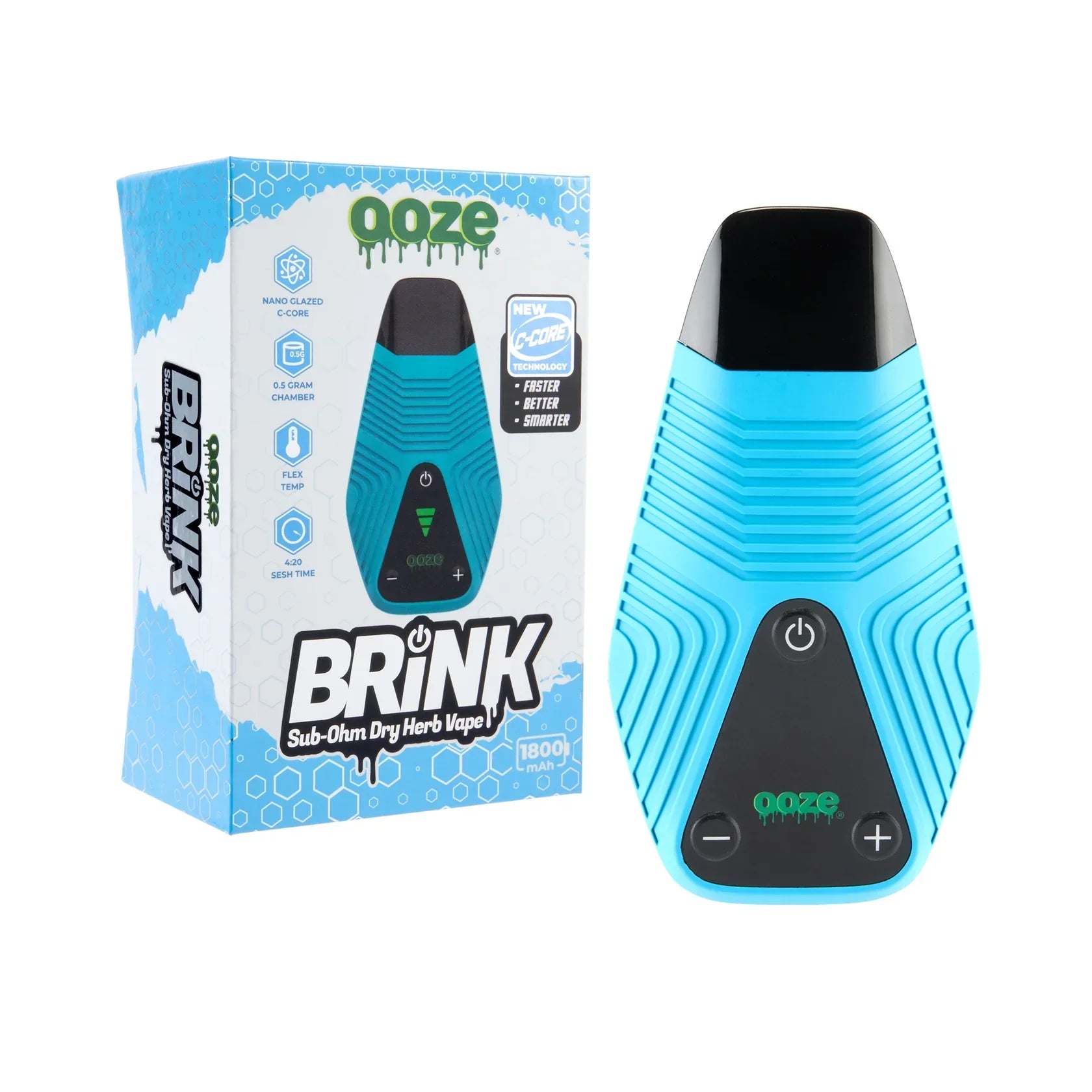 Ooze Brink 1800mAh Dry Herb Vaporizer