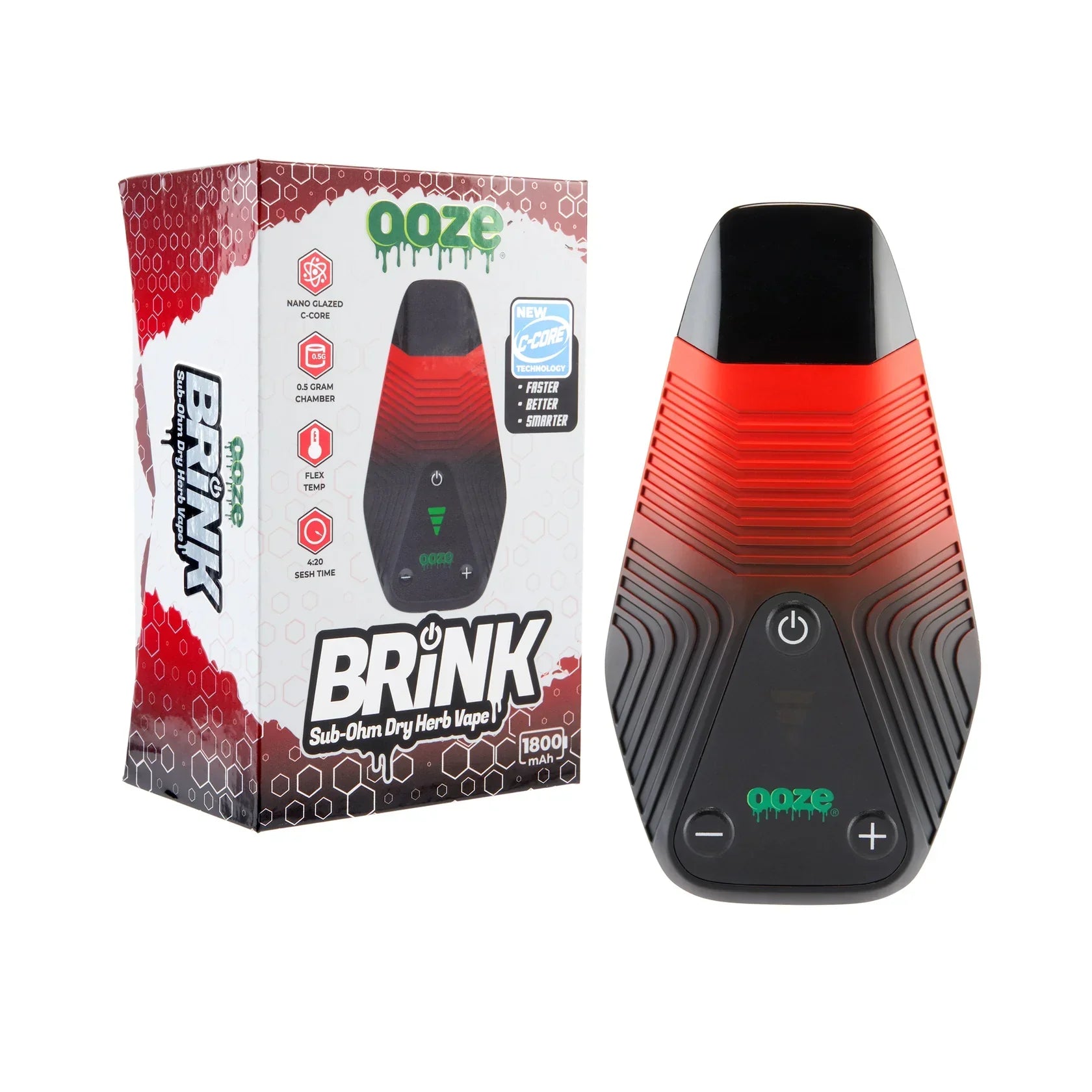 Ooze Brink 1800mAh Dry Herb Vaporizer