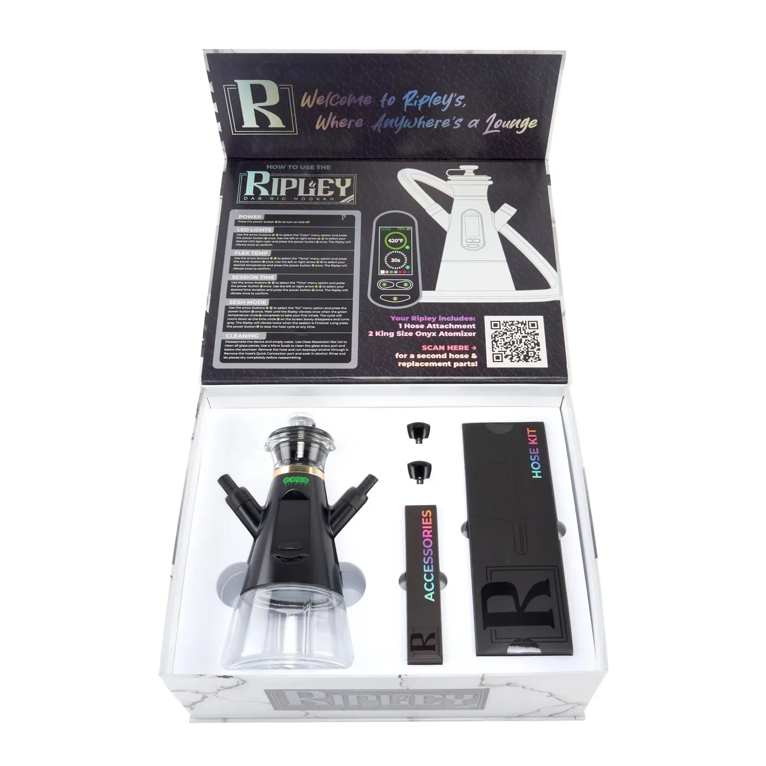 Ooze Ripley Dab Rig Hookah