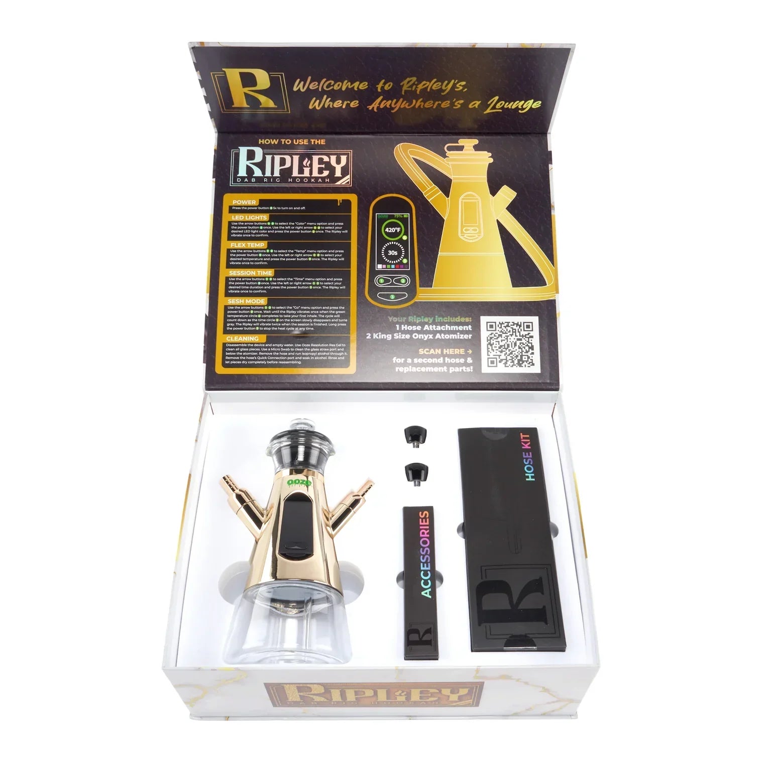 Ooze Ripley Dab Rig Hookah