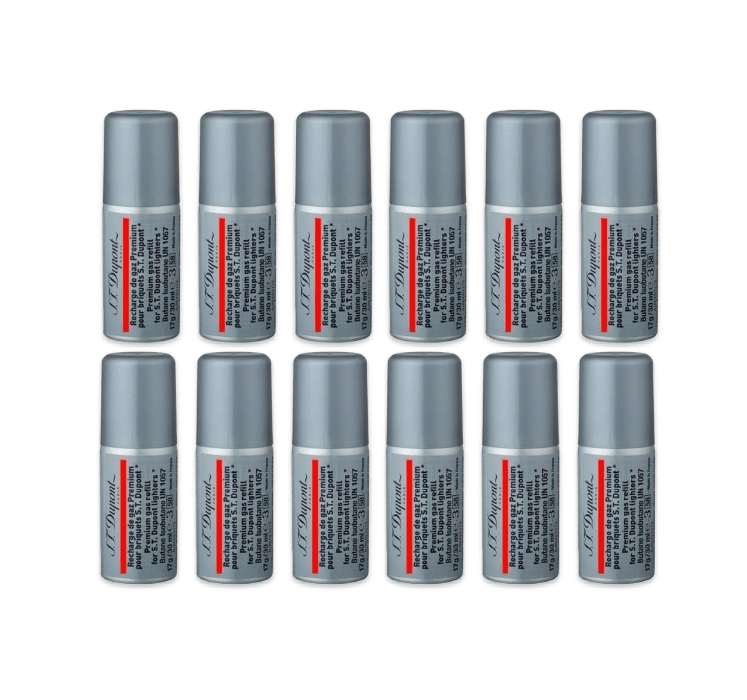 S.T. Dupont Premium Butane 30mL - Red