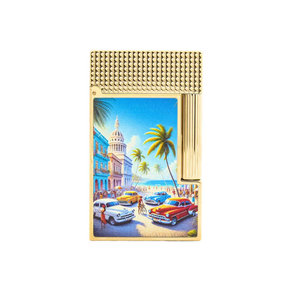 S.T. Dupont Ligne 2 Cuba Lacquered Lighter