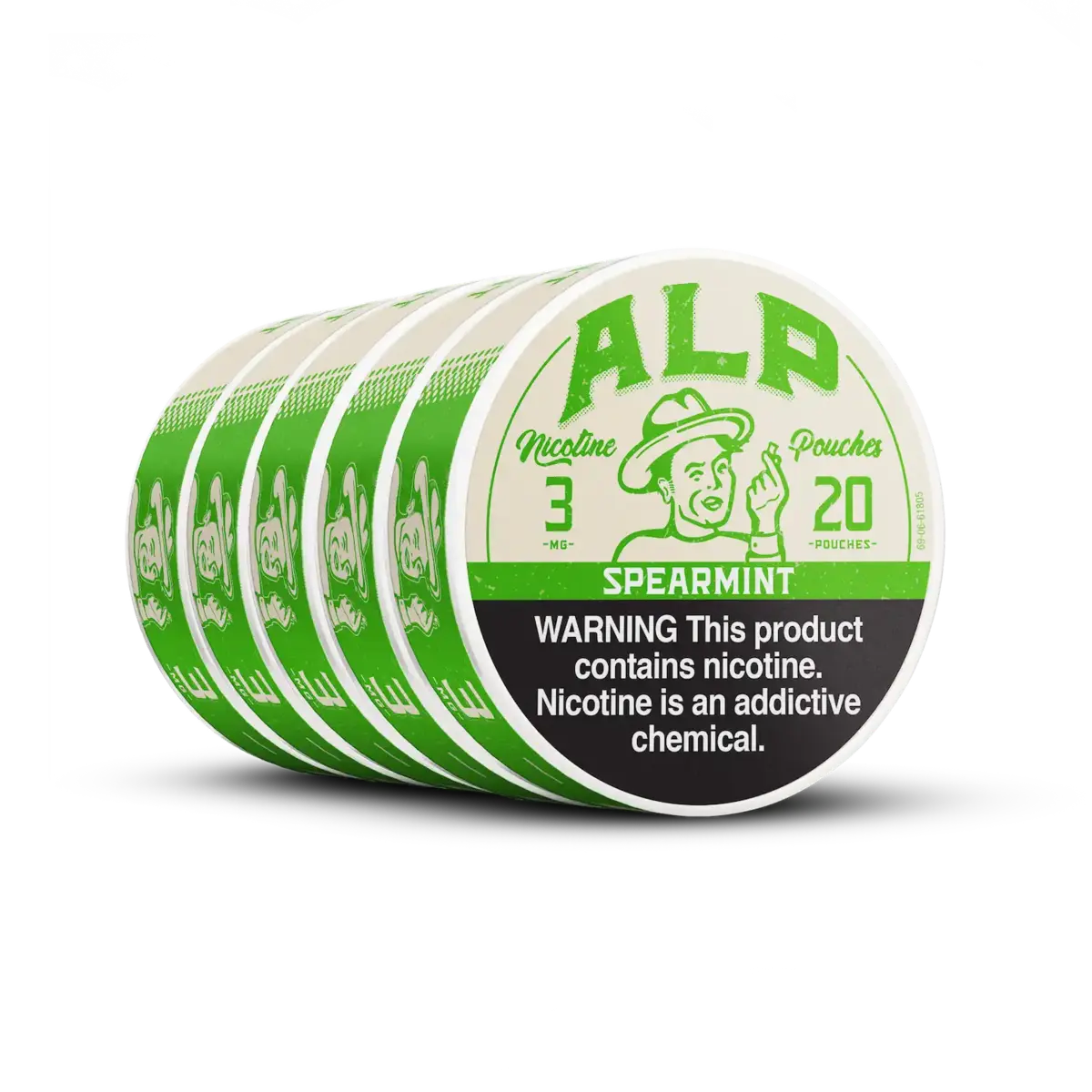 ALP Spearmint Nicotine Pouches