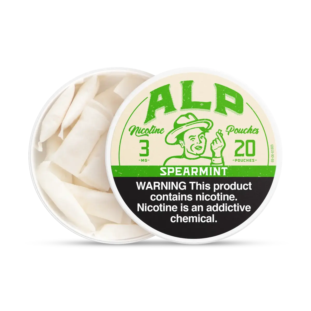 ALP Spearmint Nicotine Pouches
