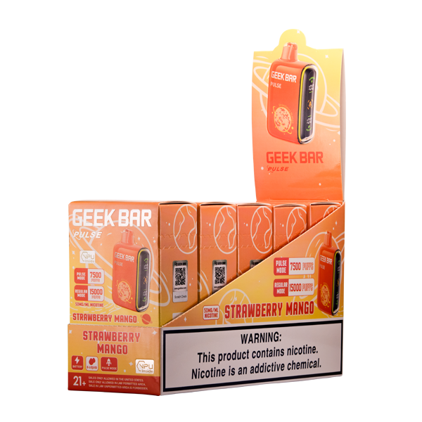 Strawberry Mango Geek Bar Pulse MS