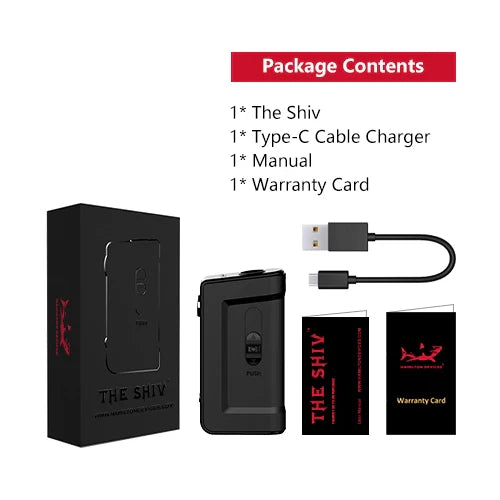 Hamilton Devices THE SHIV - 510 Cartridge Battery