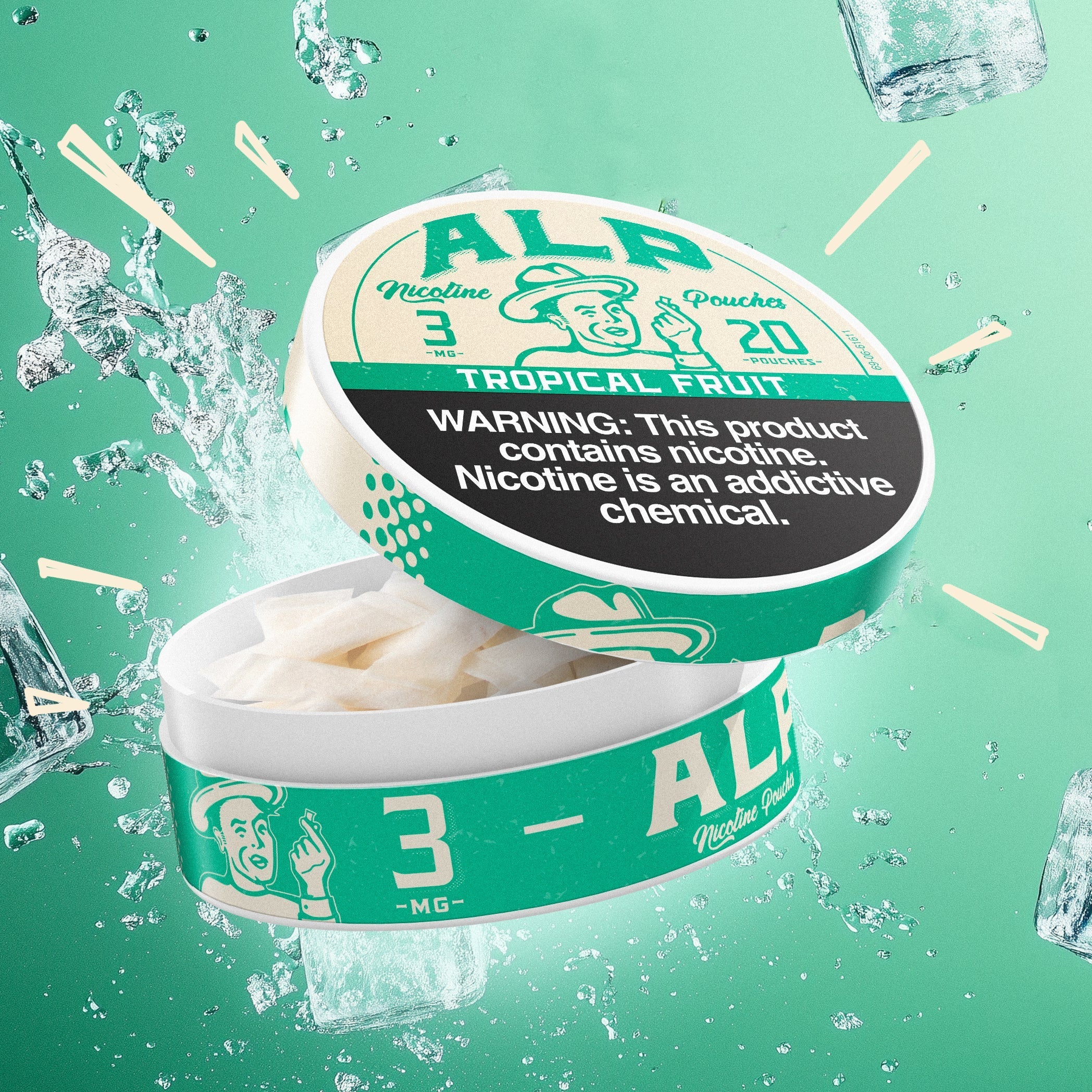 ALP Tropical Fruit Nicotine Pouches