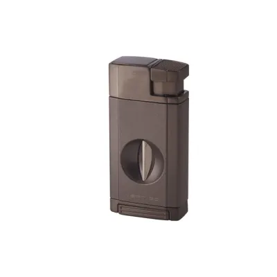 Vertigo Saber Double Flame Torch Lighter w/Fold Out V Cutter