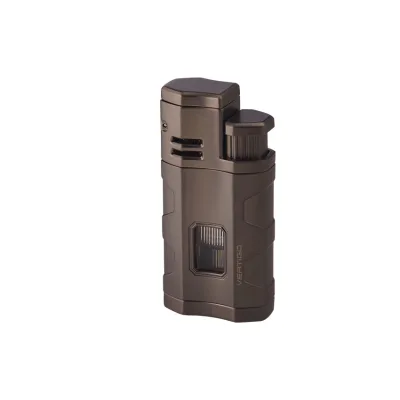 Vertigo Envoy Triple Torch Flame Lighter w/Cigar Punch