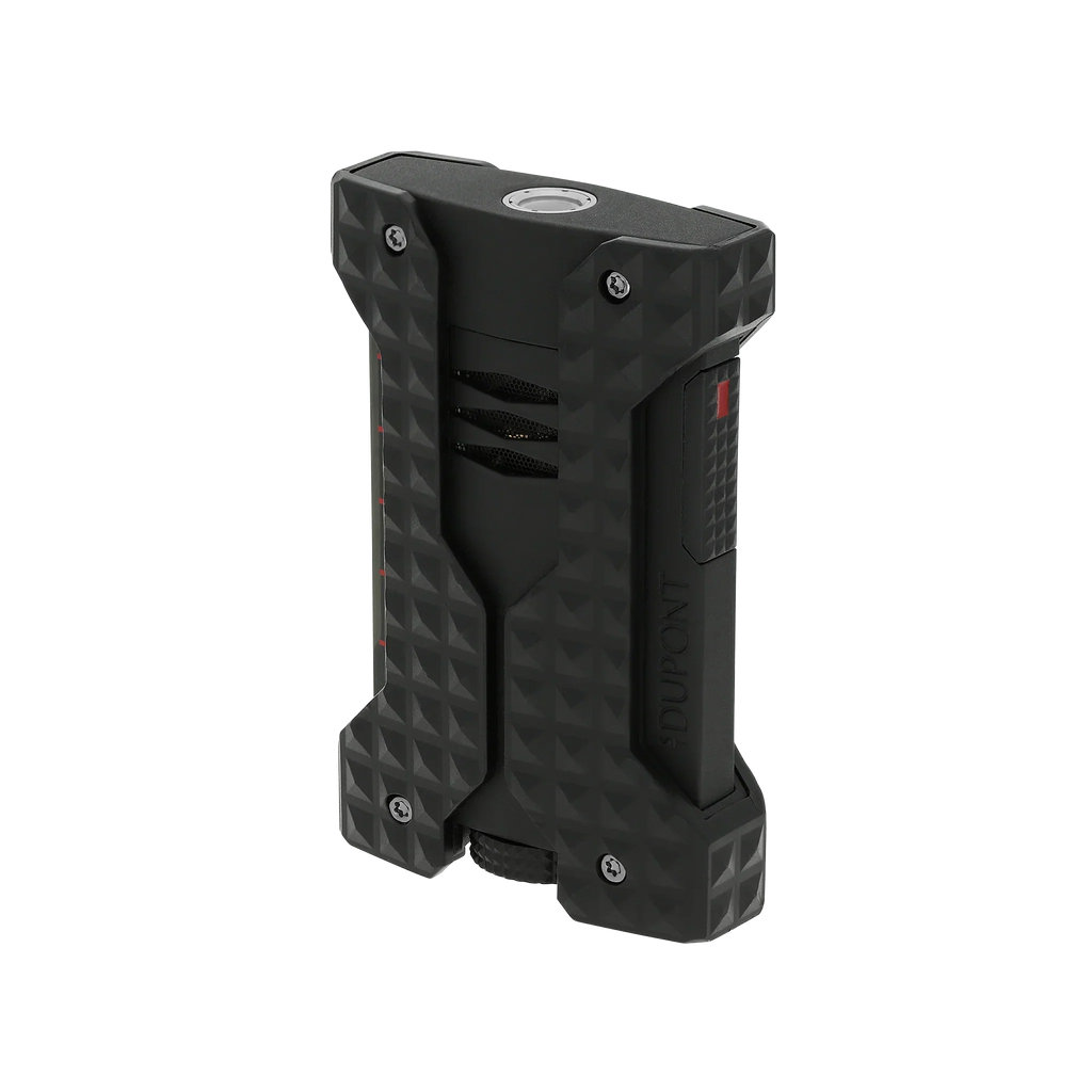 S.T. Dupont LI Windproof Brushed Black Lighter