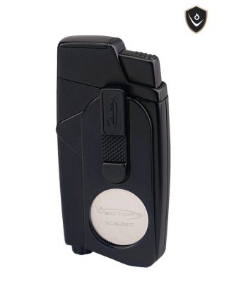 Vector Xcaliber Double Flame Lighter with Cutter