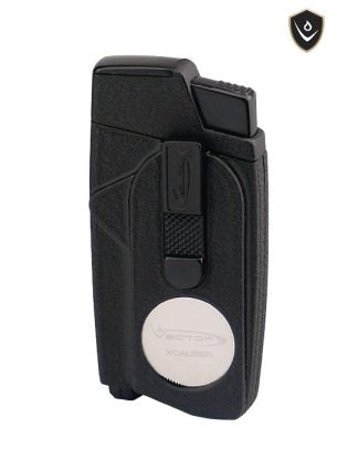 Vector Xcaliber Double Flame Lighter with Cutter
