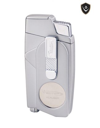 Vector Xcaliber Double Flame Lighter with Cutter