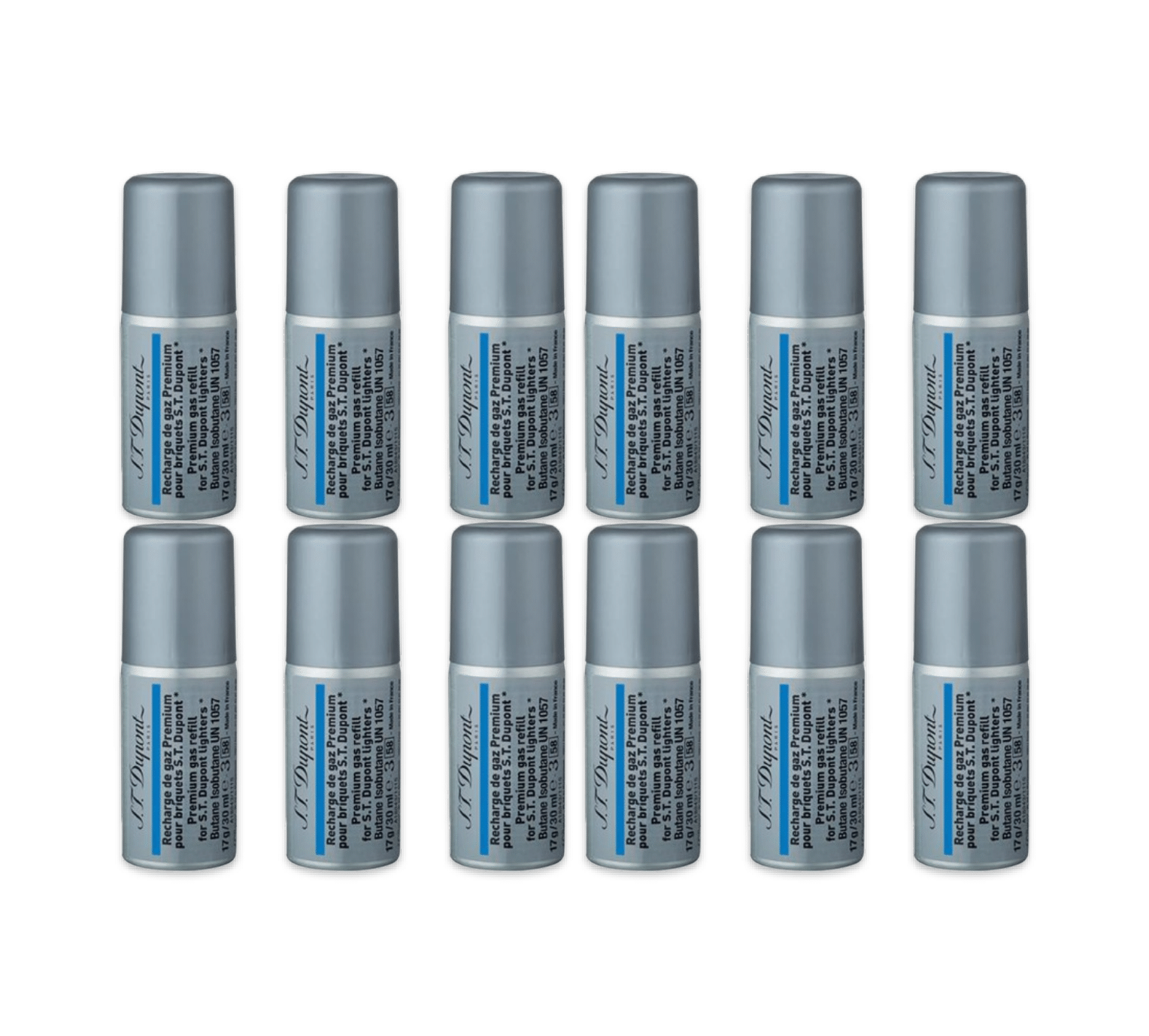 S.T. Dupont Premium Butane 30mL - Blue